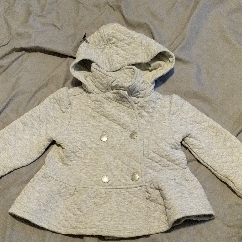 Girls button up coat
